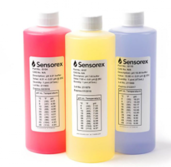 Sensorex - Sensorex pH Buffer Solutions(Roztwory buforowe pH
